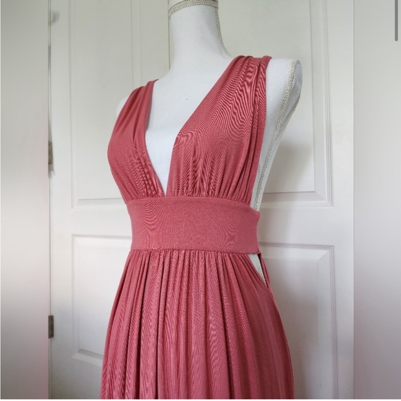 NAKED PRINCESS Rose Signature Maxi Gown sz S - Picture 3 of 6